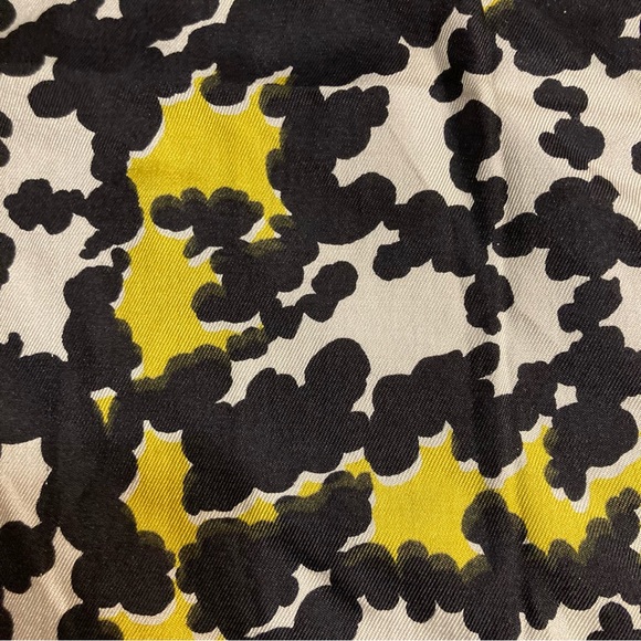 Vintage Symphony Abstract Patterned Silk Scarf - Picture 2 of 3